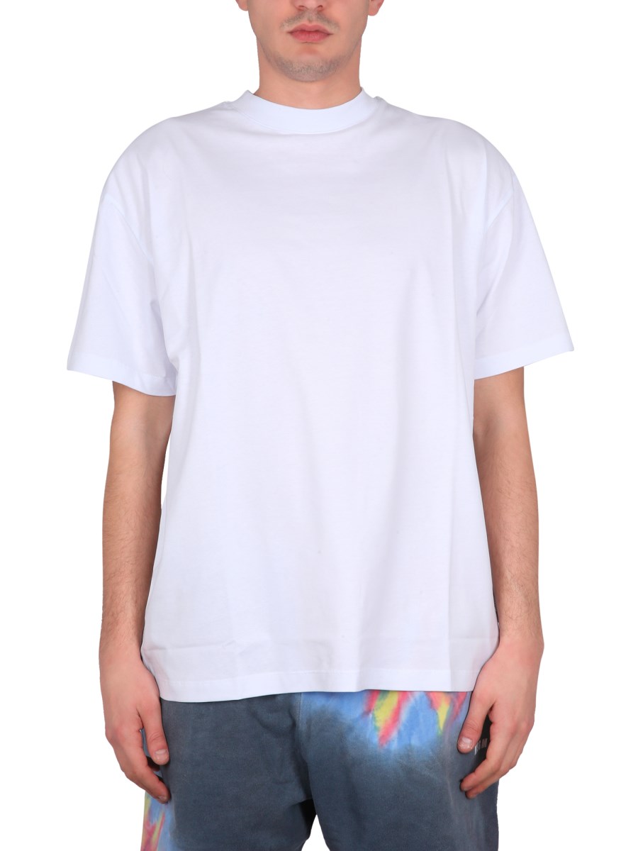 MSGM T-SHIRT VOLCANO IN JERSEY DI COTONE