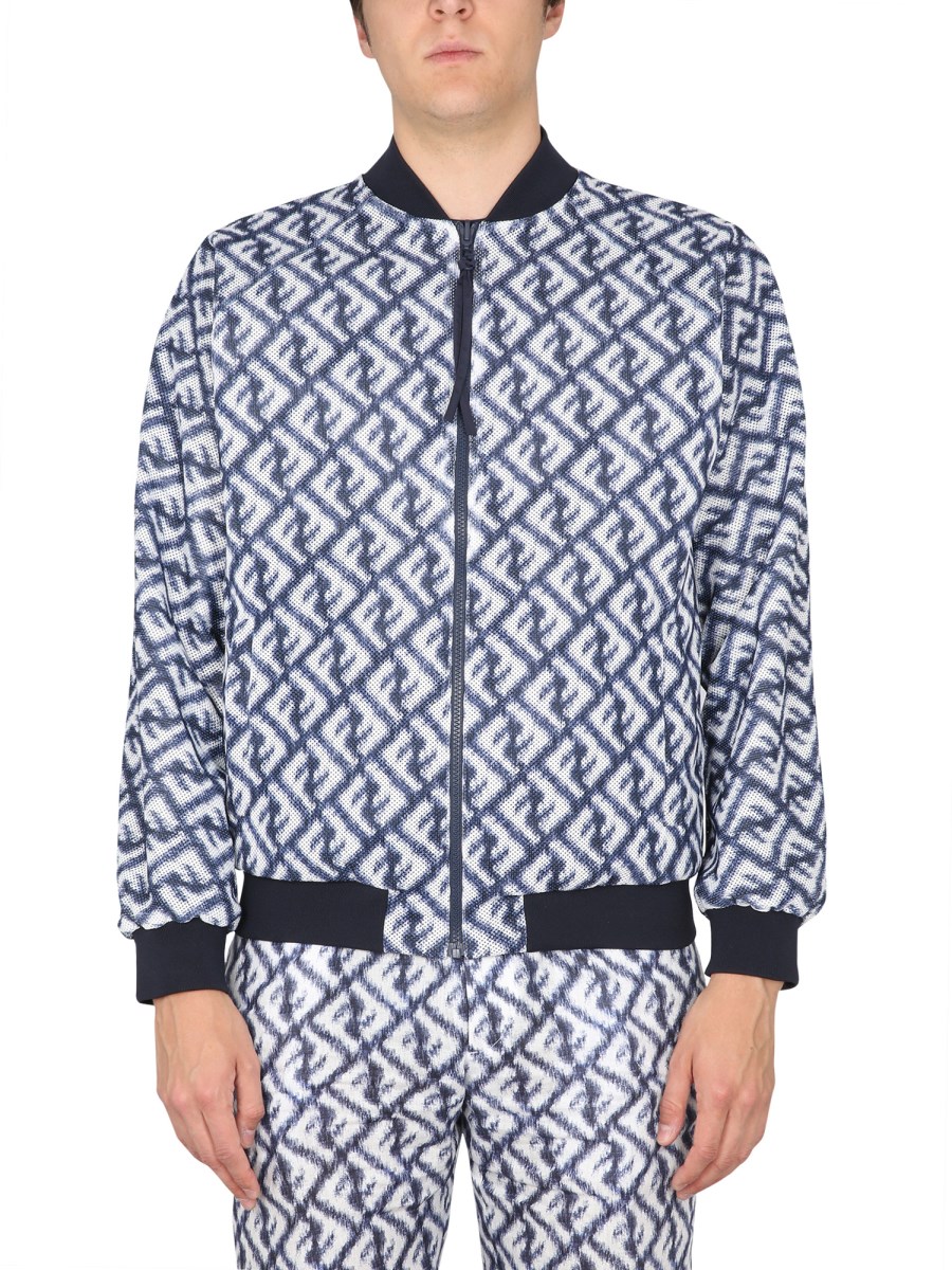 Fendi monogram cheap bomber jacket