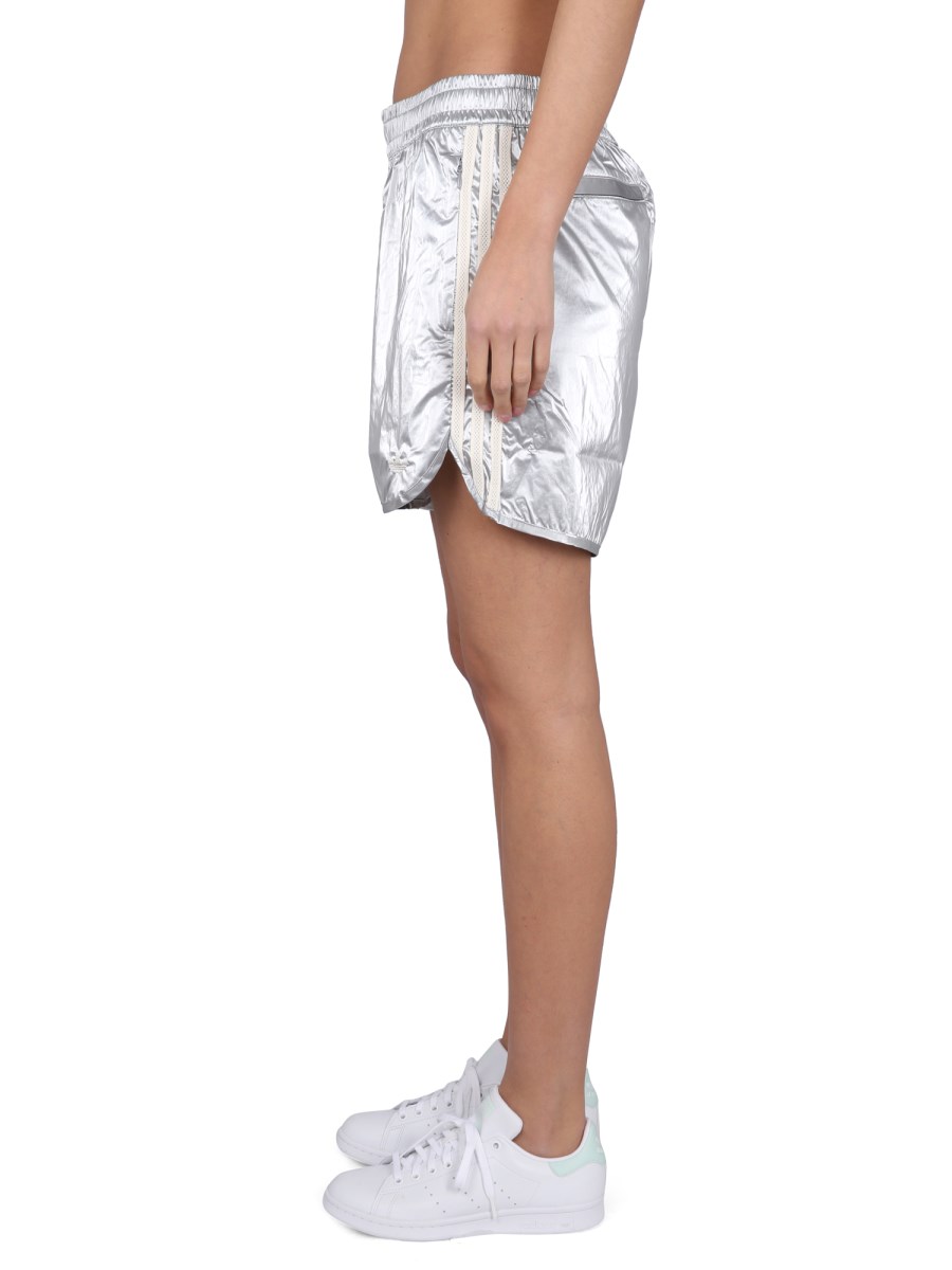 Adidas store silver shorts