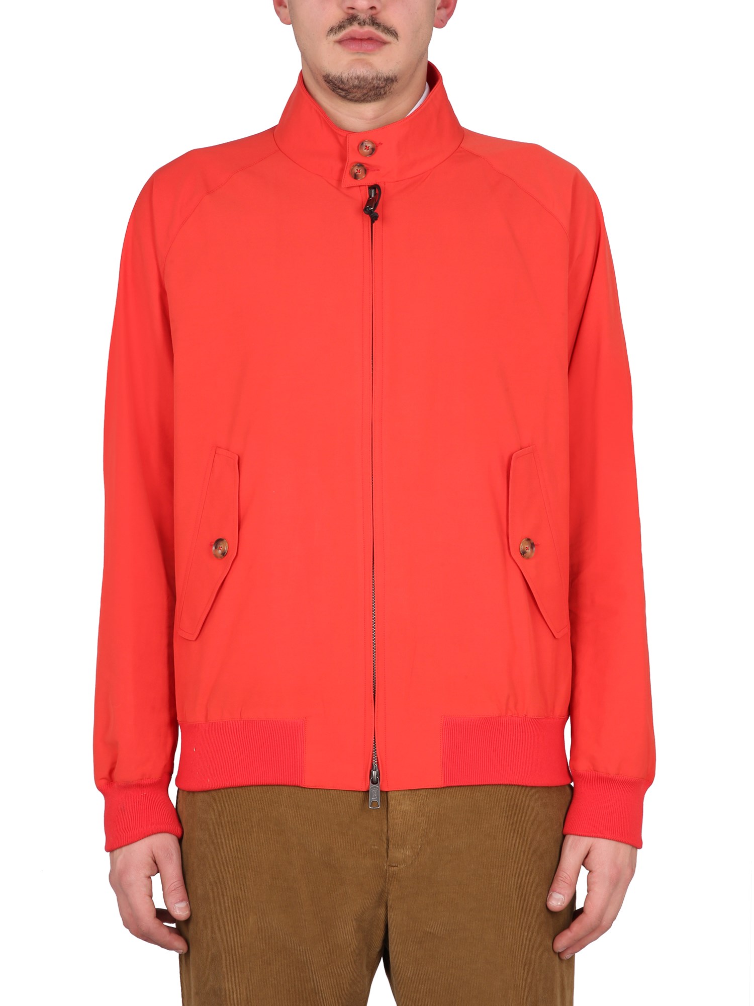 Shop Baracuta Technical Fabric Jacket In Red