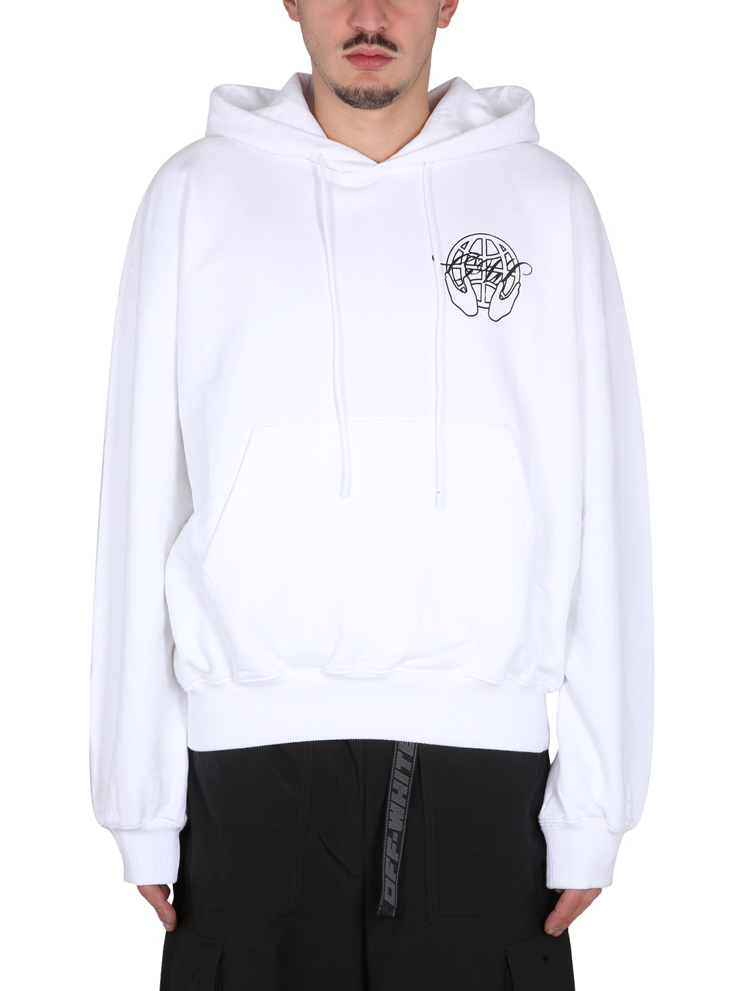 Men's Carlos Arrow Hoodie by Off-white