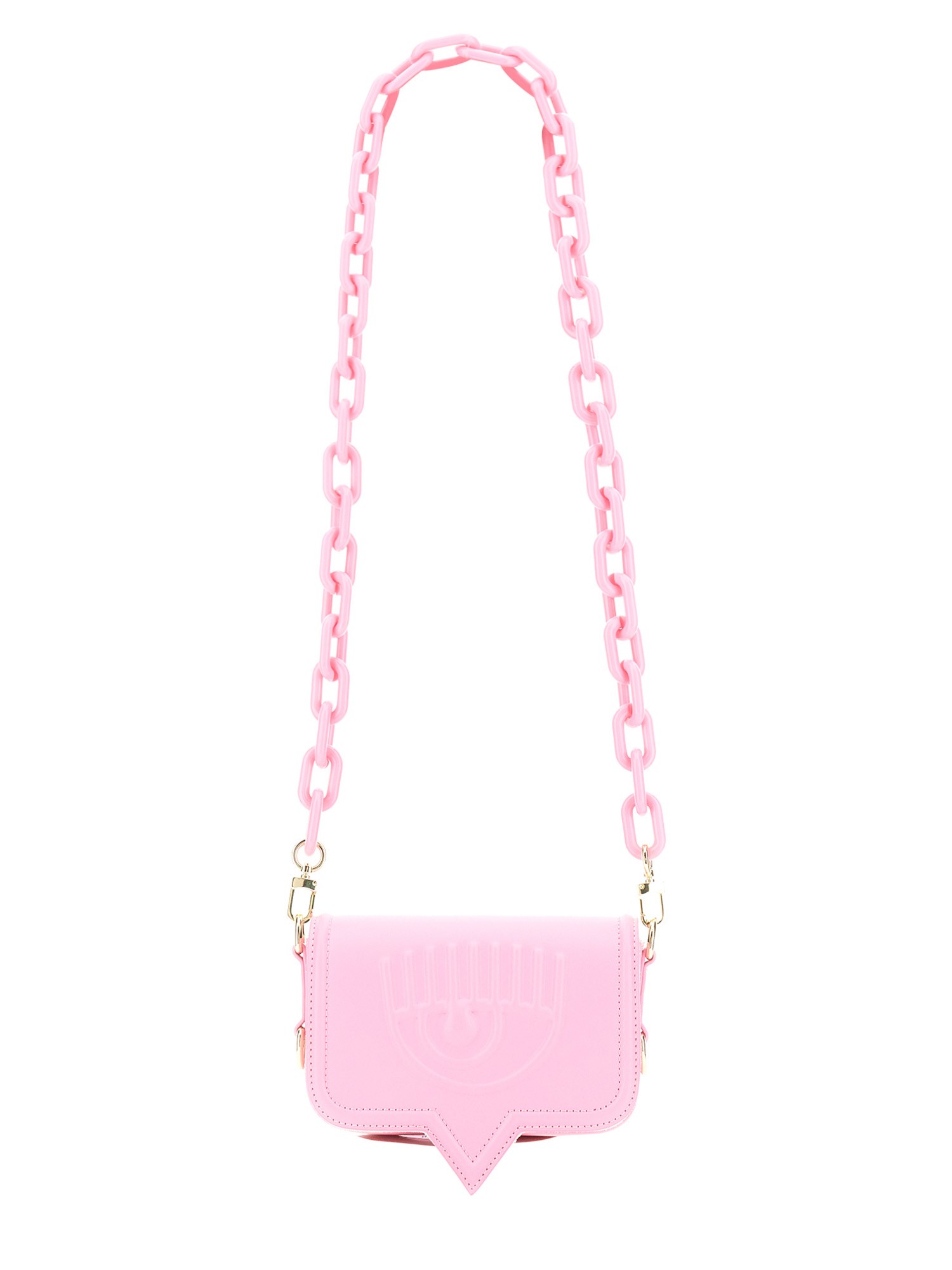 CHIARA FERRAGNI - EYELIKE BAG WITH LOGO PATCH - Eleonora Bonucci