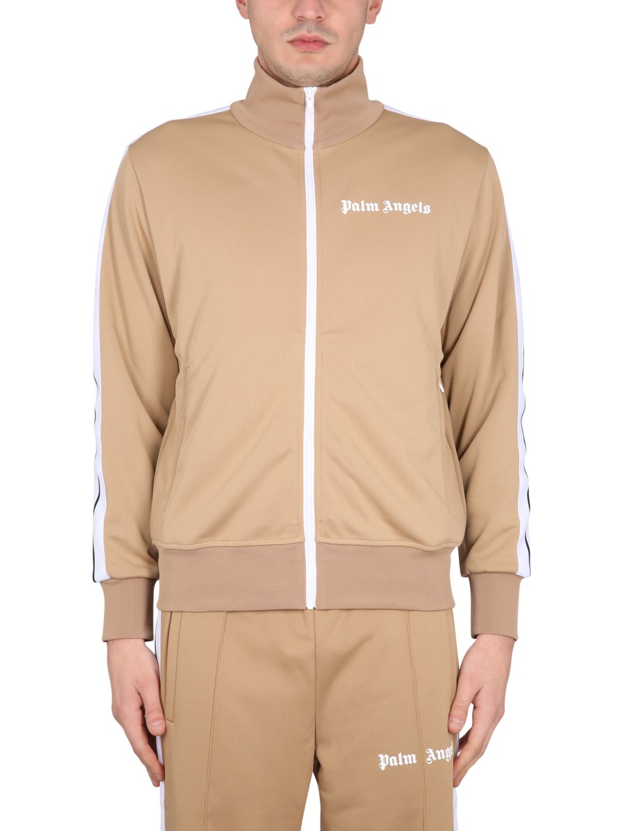 Shop Palm Angels Classic Logo Track Jacket