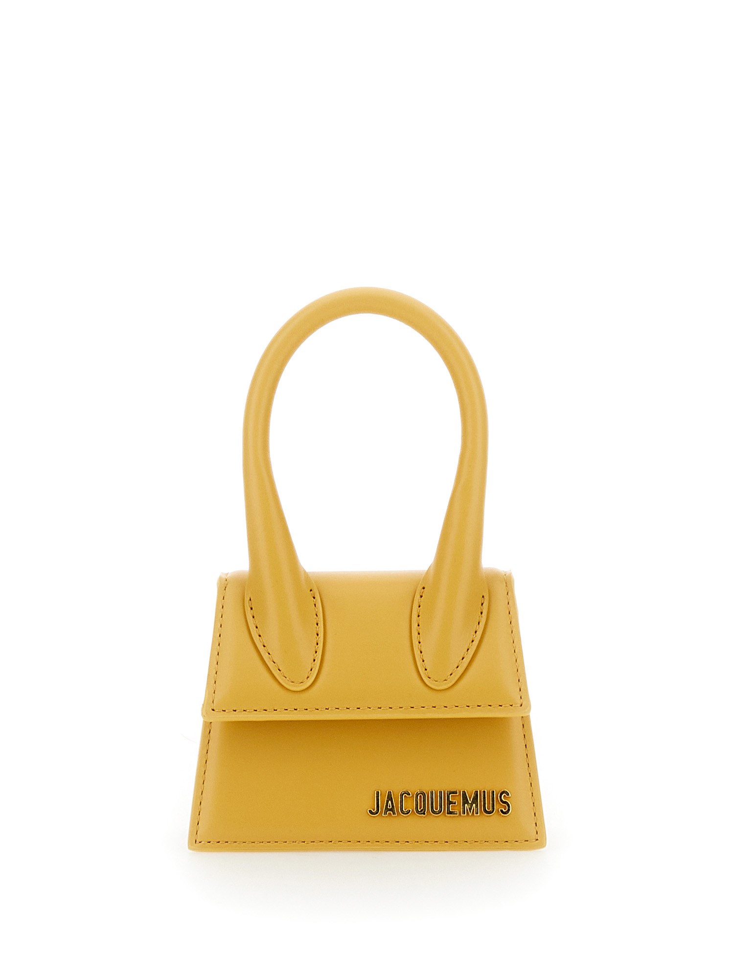 Jacquemus Le Chiquito Leather Bag In Yellow ModeSens