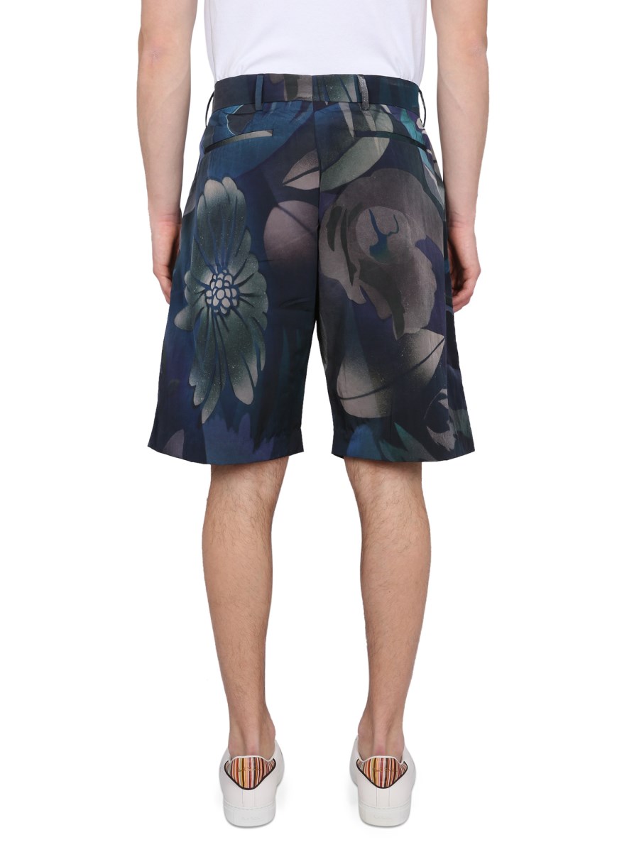 PAUL SMITH - NYLON BERMUDA SHORTS - Eleonora Bonucci