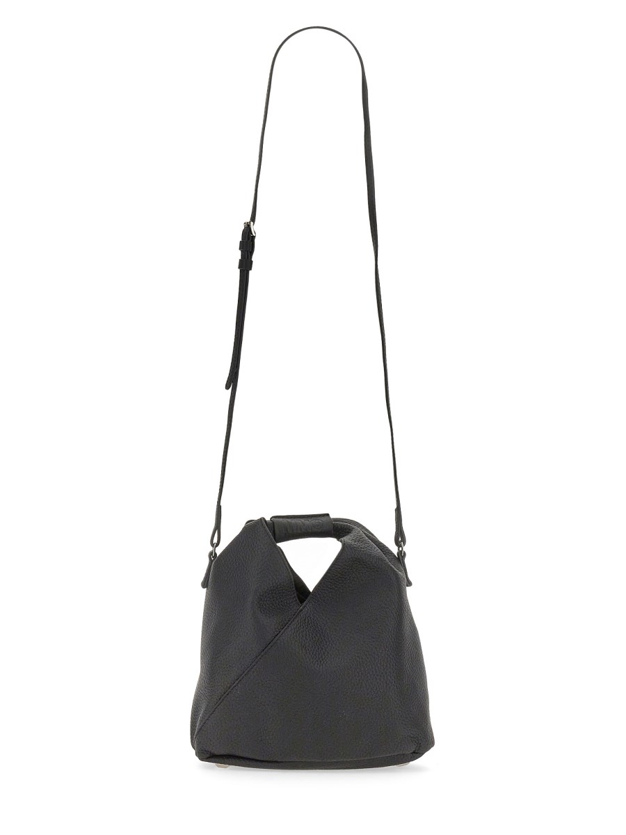 MM6 MAISON MARGIELA JAPANESE BAG WITH LEATHER SHOULDER STRAP