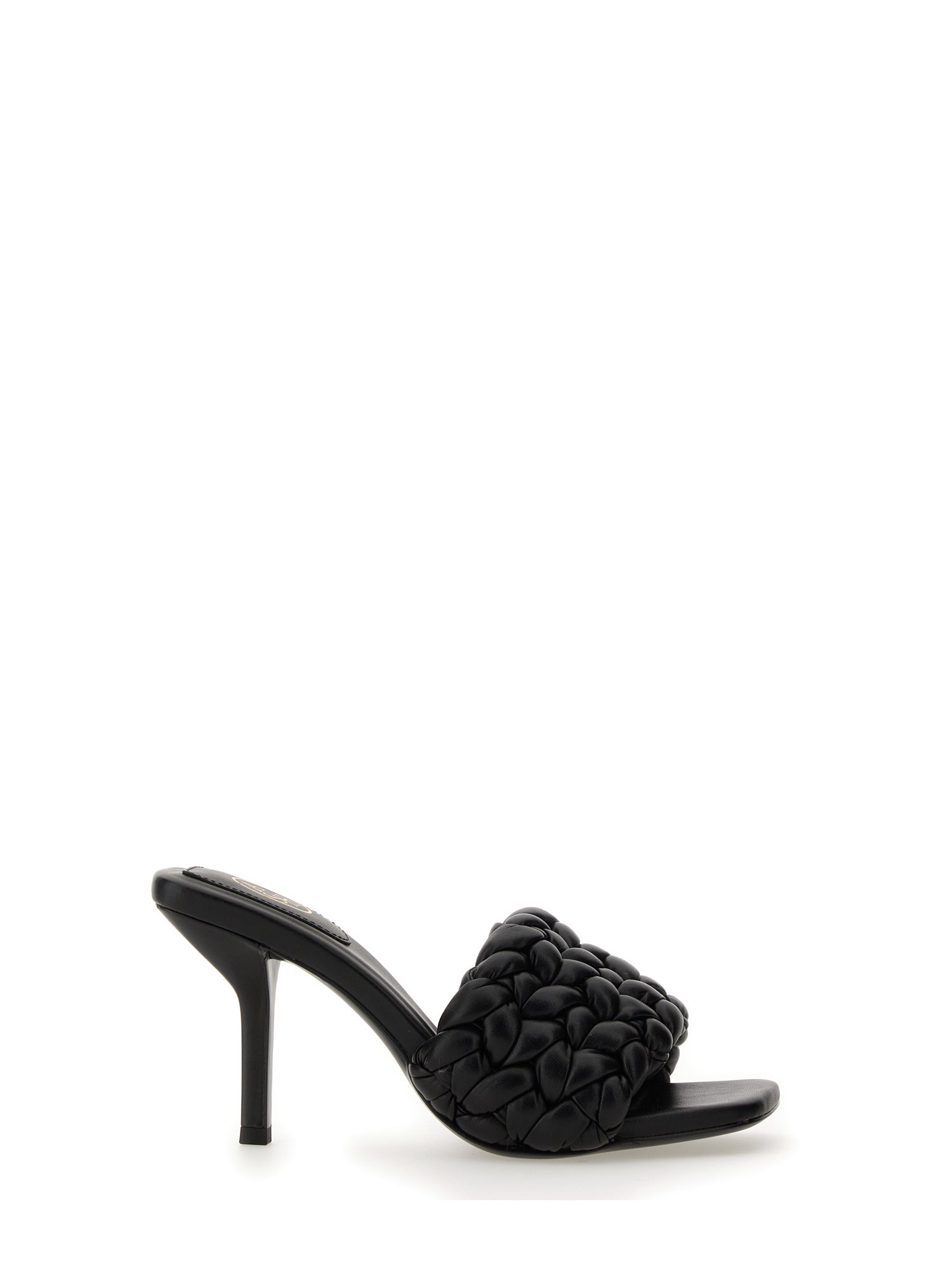 Ash Woman Sandals Black Size 10 Polyurethane In Black
