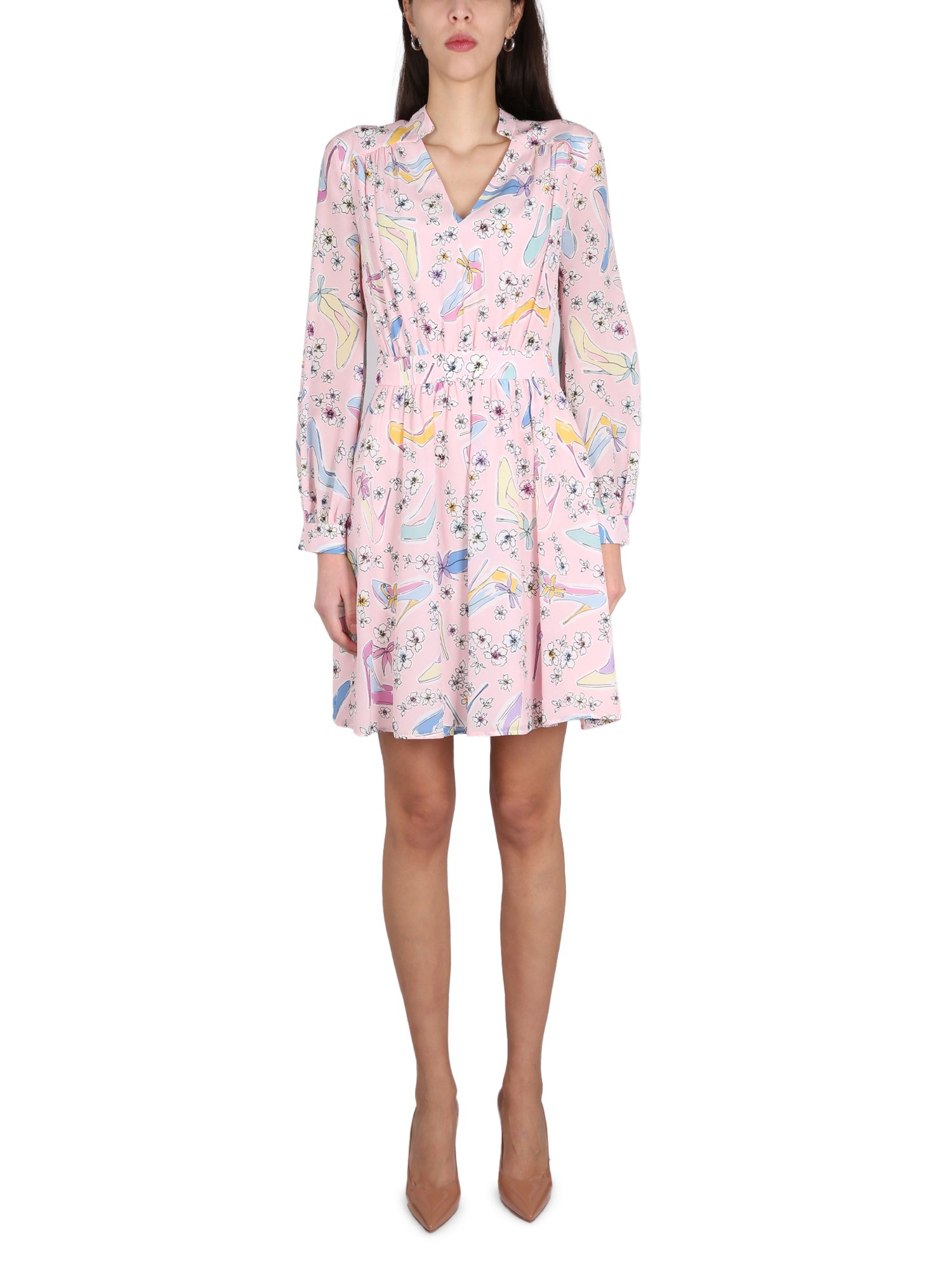 Heels and flowers" dress - boutique moschino - Modalova