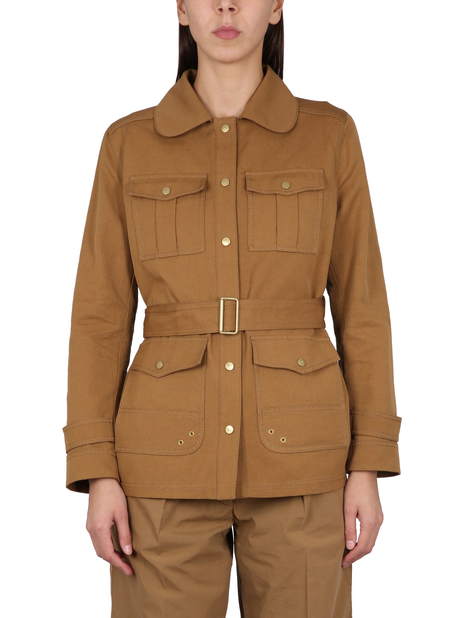 Fay Expedition Jacket In Brown
