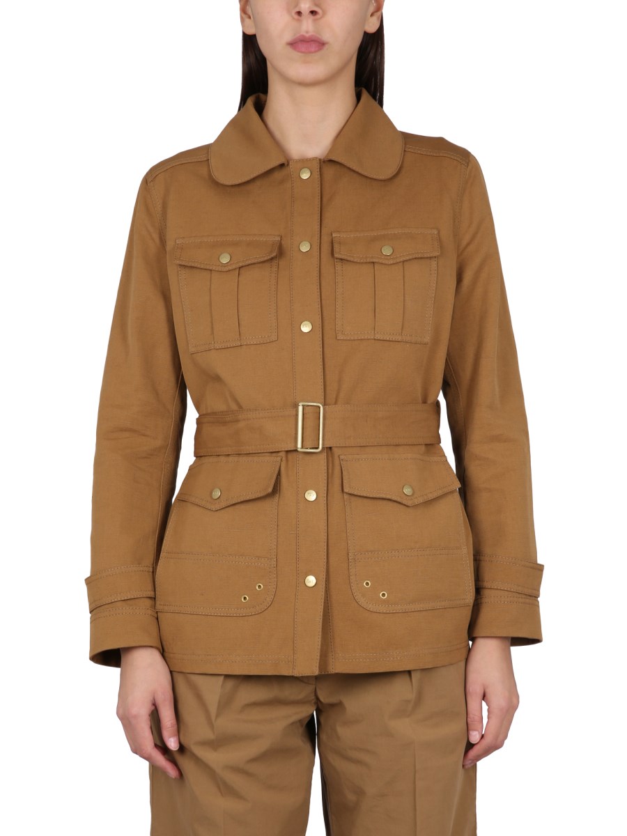 Women's cotton deals safari jacket