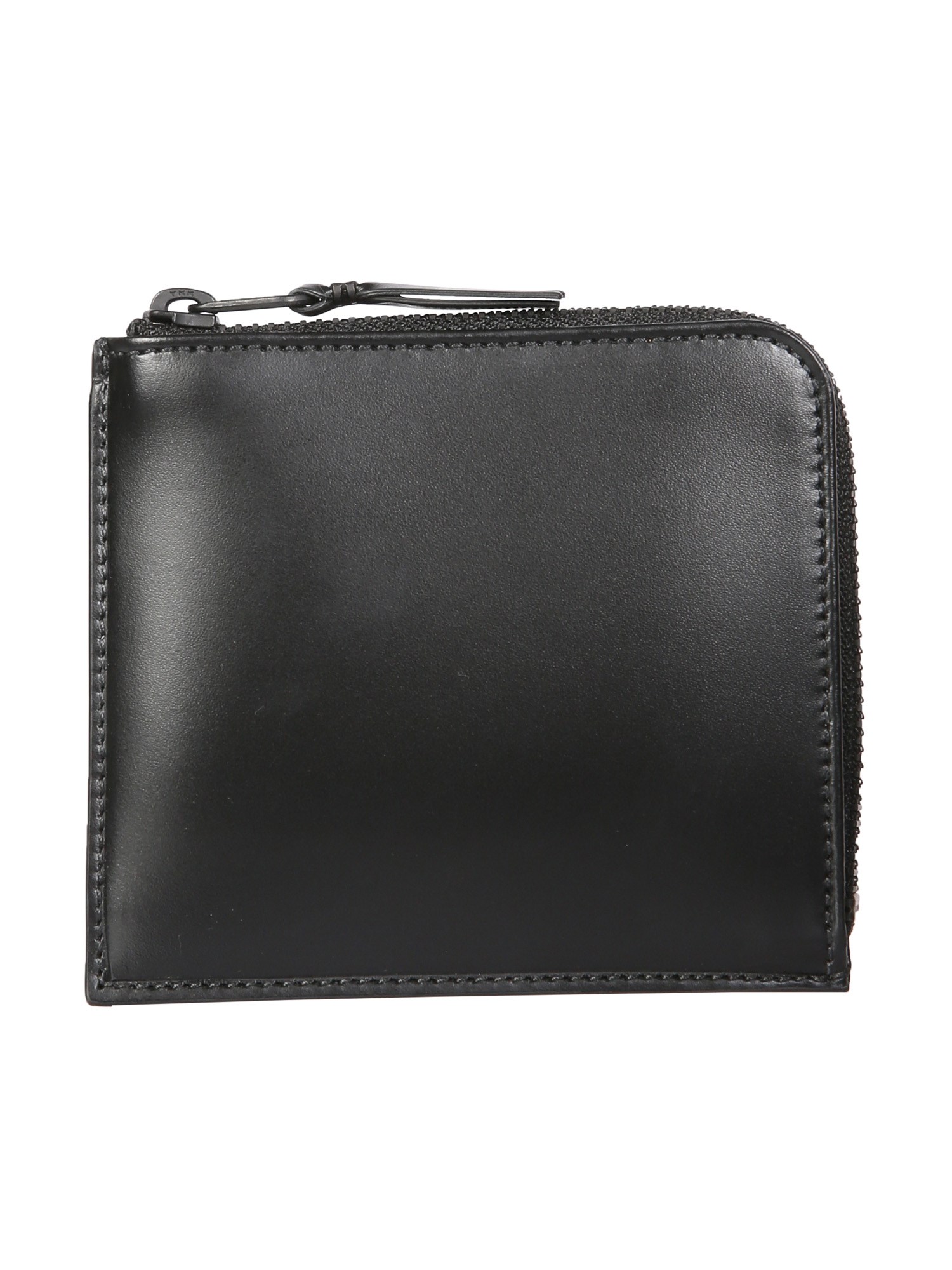 Shop Comme Des Garçons Leather Wallet In Black