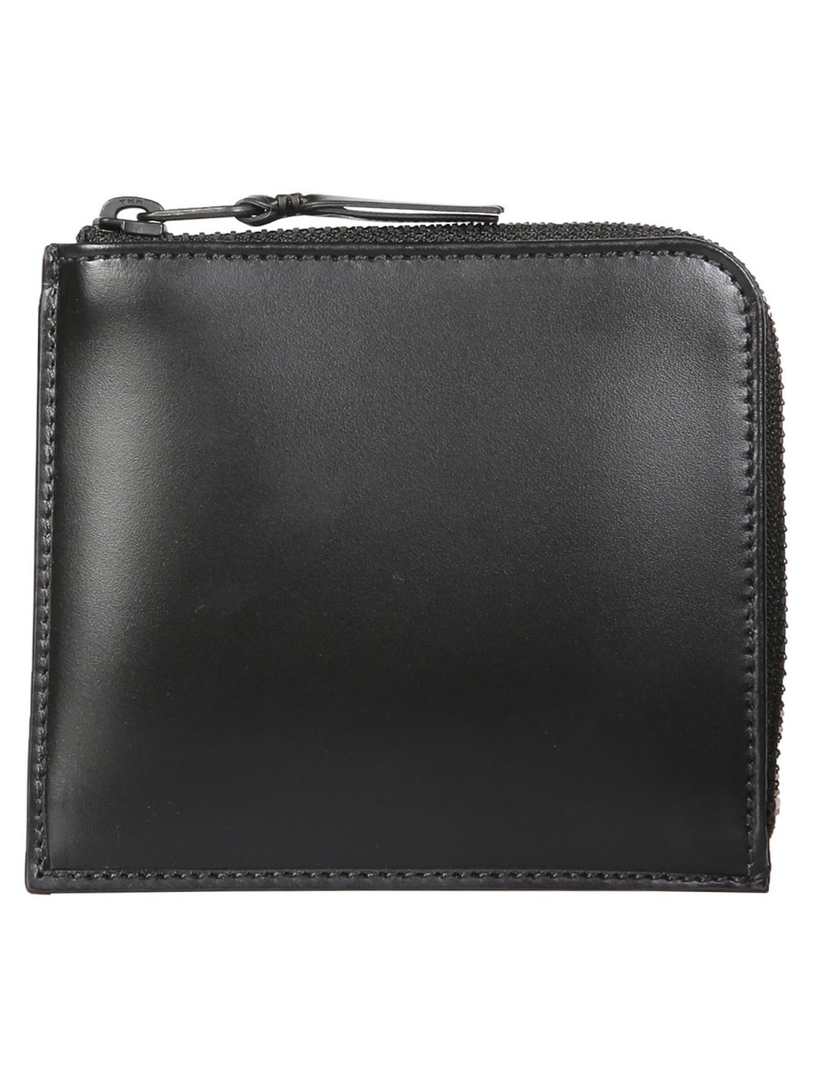 COMME DES GARCONS WALLET PORTAFOGLIOIN PELLE CON ZIP