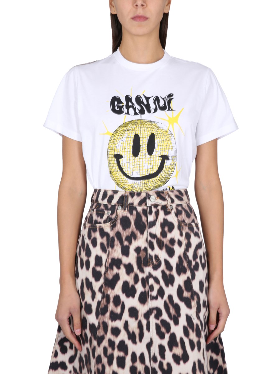 Ganni smiley hot sale