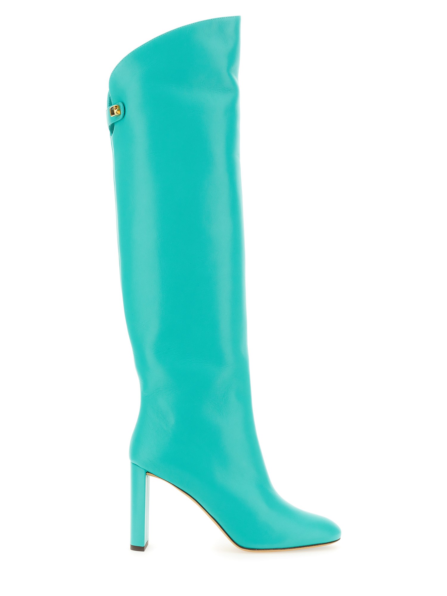 Shop Skorpios Adriana Boot In Baby Blue