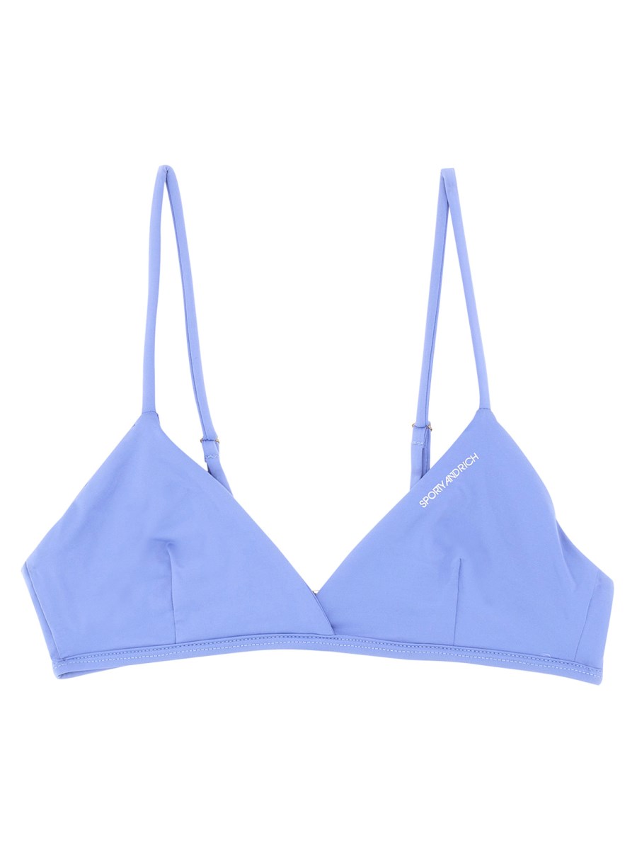 SPORTY&RICH TOP BIKINI IN TESSUTO TECNICO