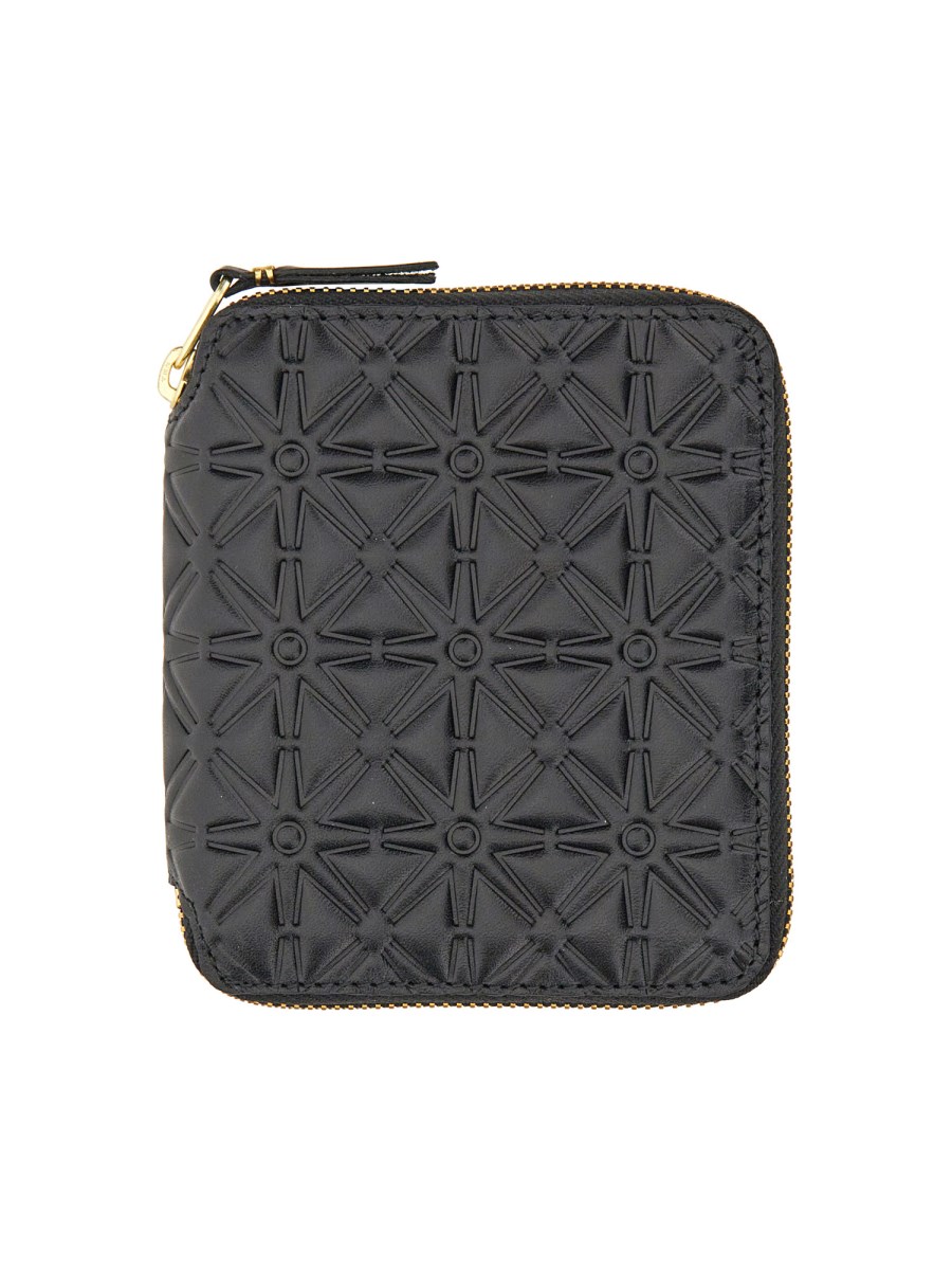 Comme de garcon outlet embossed wallet