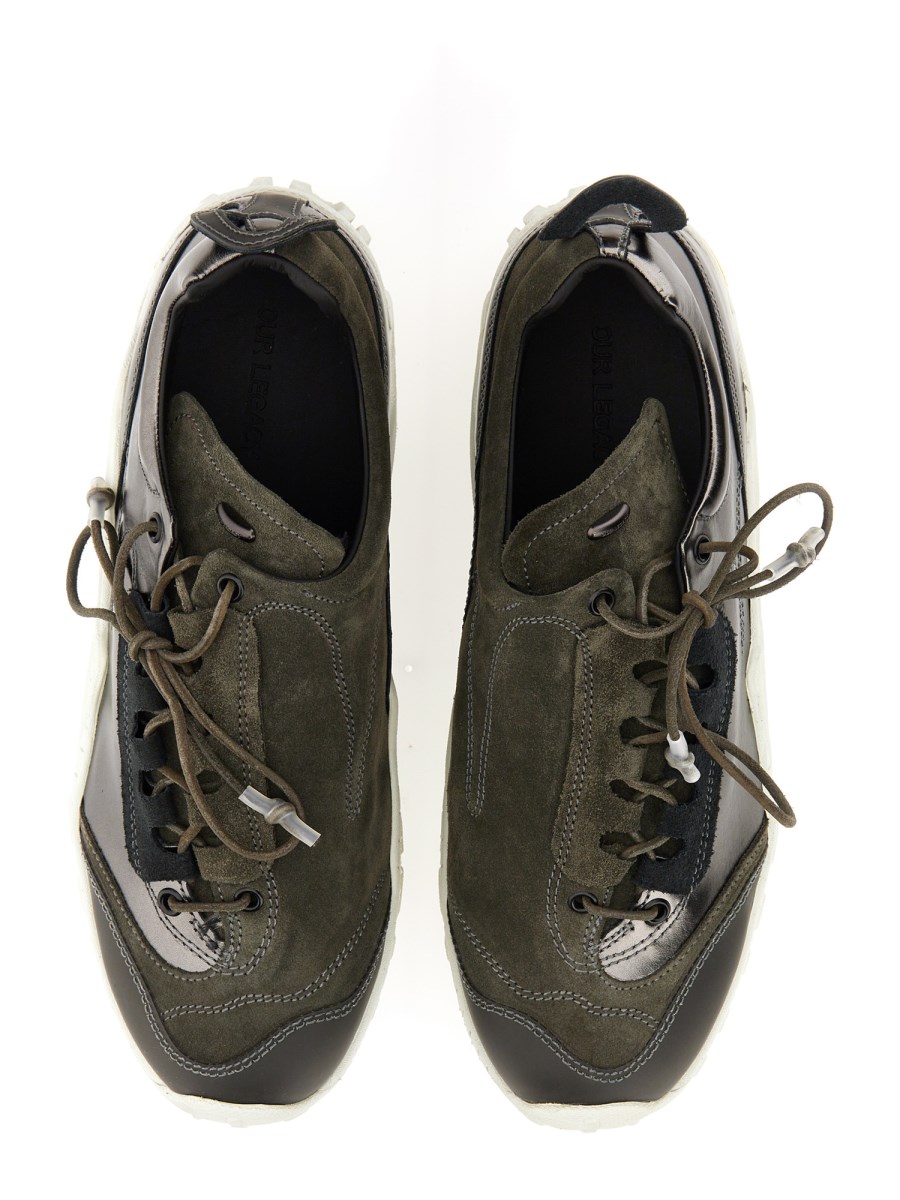 OUR LEGACY - GABE SNEAKER IN CHROME PEAK - Eleonora Bonucci OUR LEGACY - GABE SNEAKER IN CHROME PEAK - Eleonora Bonucci