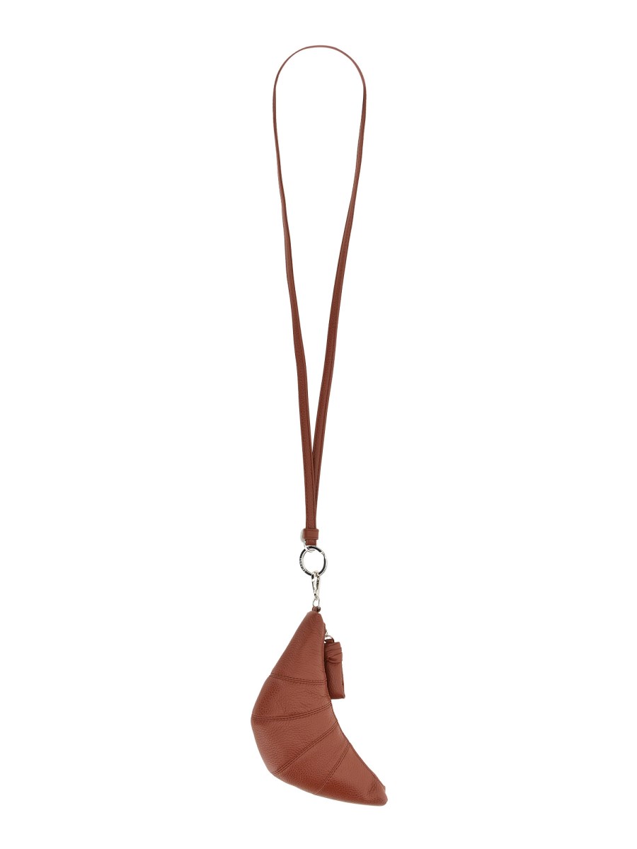 LEMAIRE - MINI CROISSANT CROSSBODY COIN PURSE - Eleonora Bonucci LEMAIRE - MINI CROISSANT CROSSBODY COIN PURSE - Eleonora Bonucci