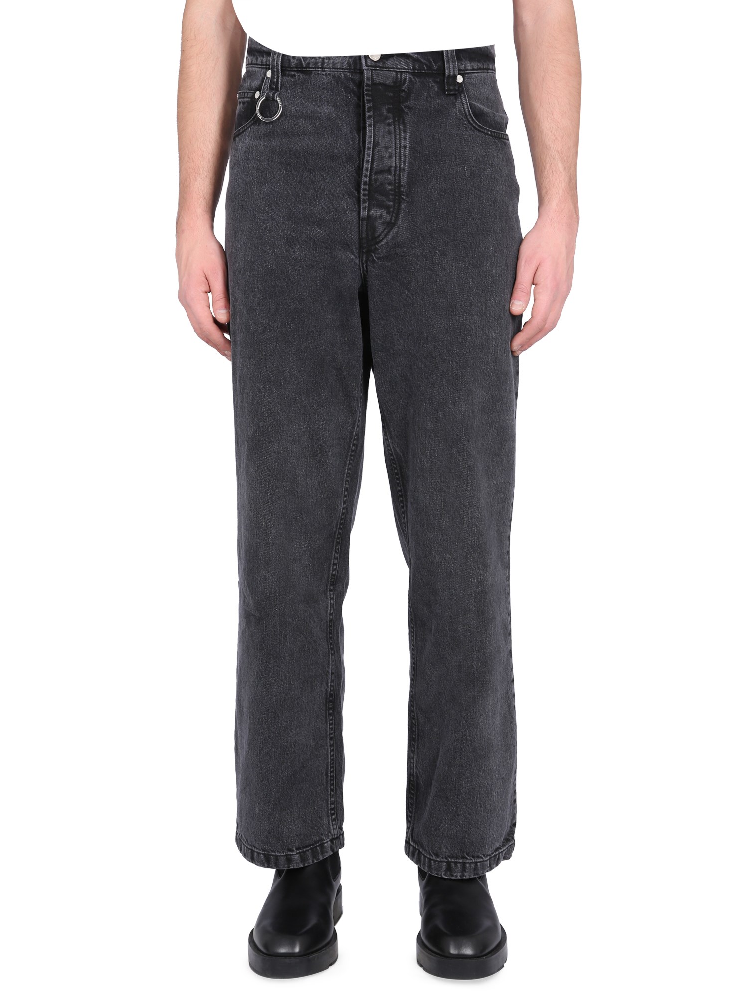 Shop Etudes Studio Jeans In Denim In Black