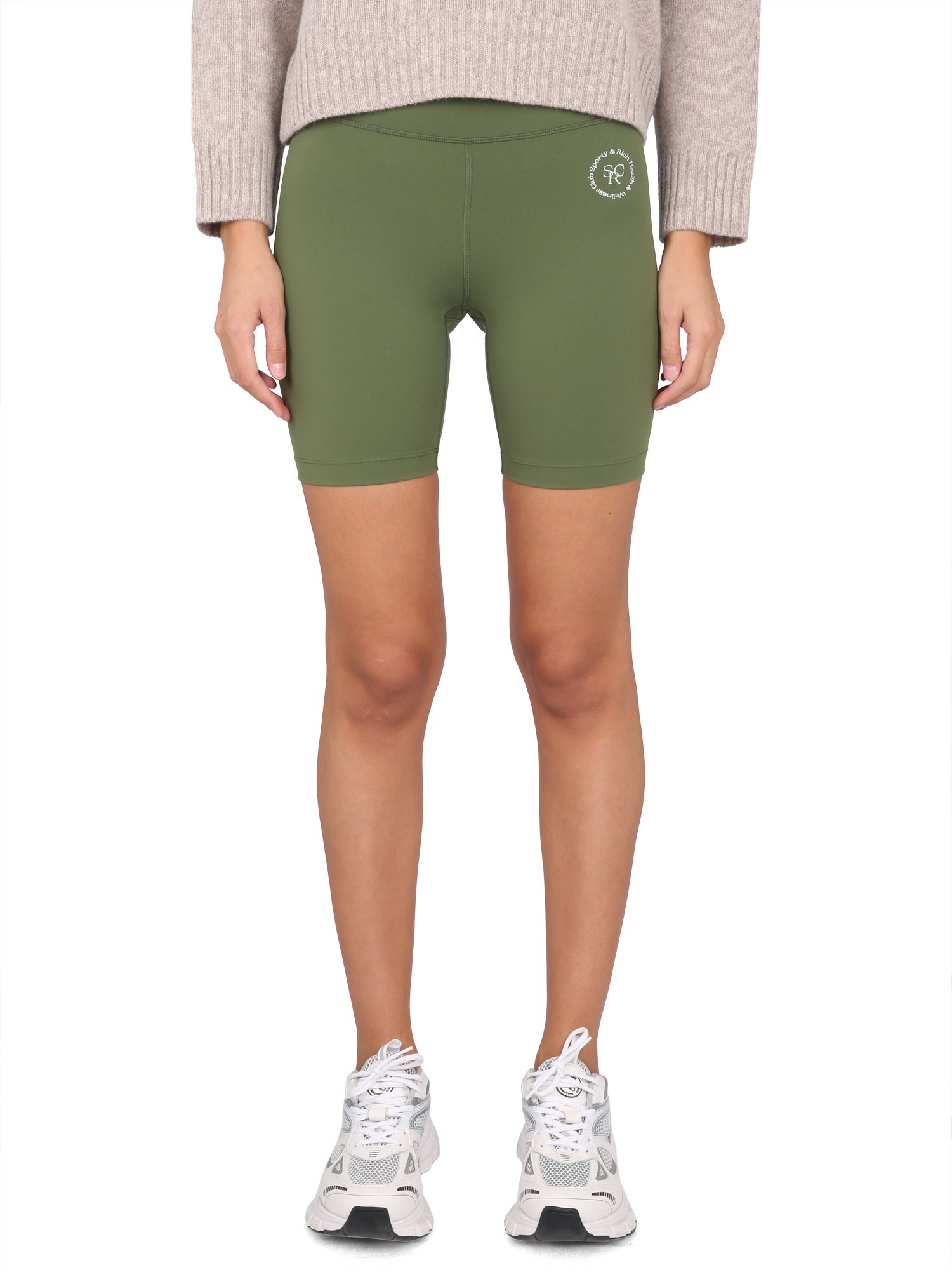 Sporty And Rich Nylon Shorts In Green