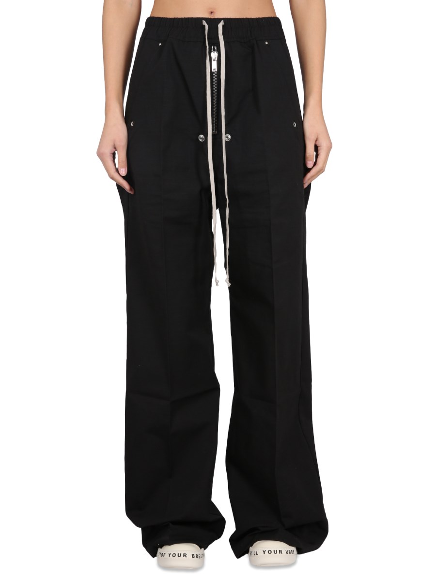 RICK OWENS DRKSHDW - GETH BELAS COTTON PANTS - Eleonora Bonucci