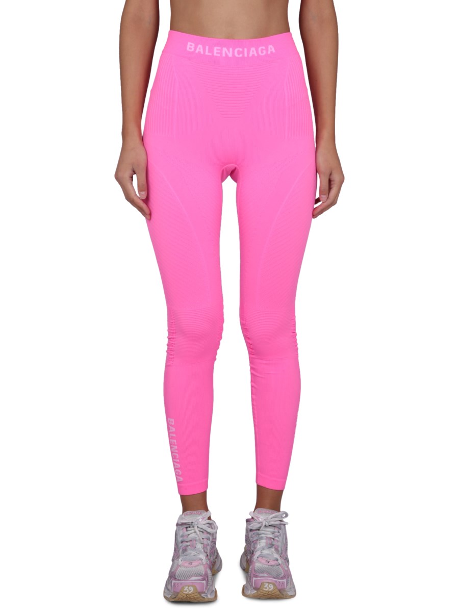 Logo leggings in pink - Off White