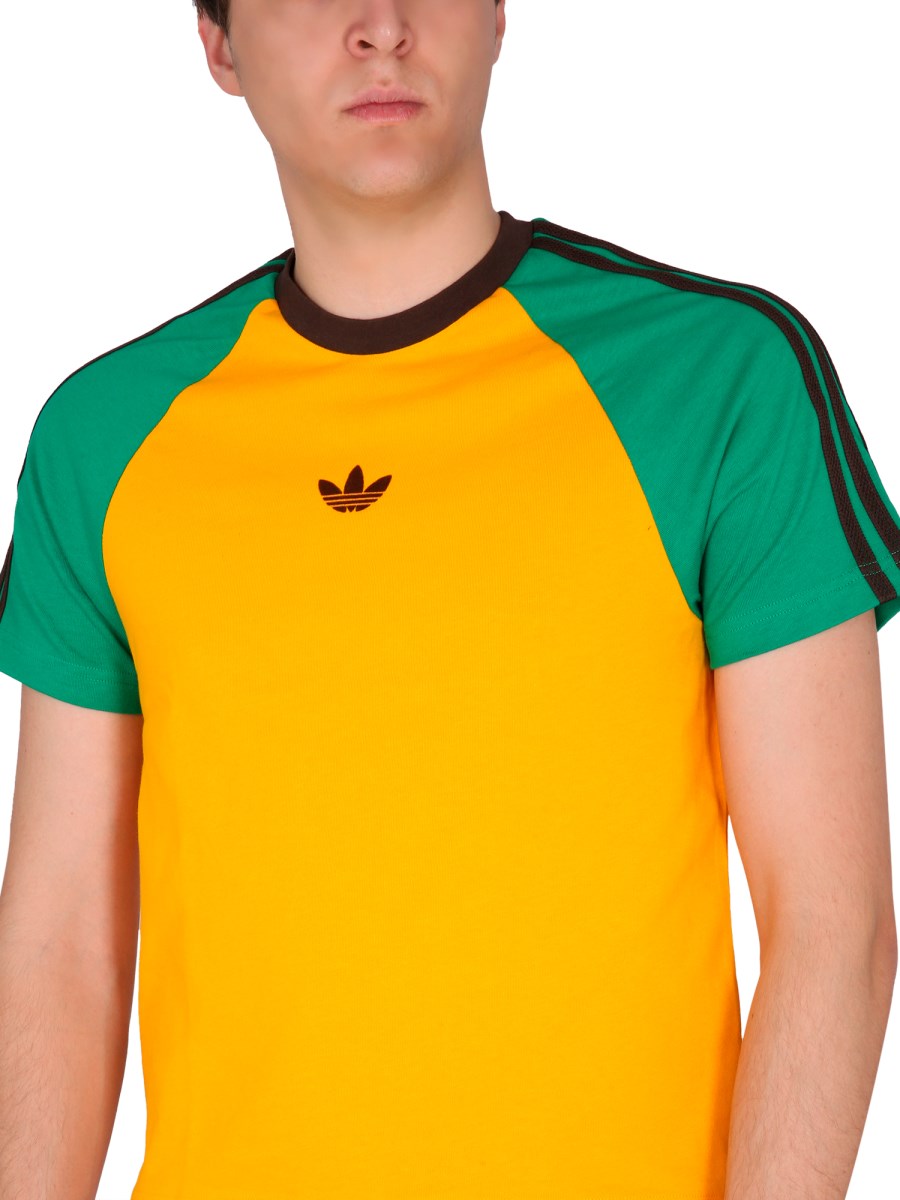 ADIDAS X WALES BONNER - COTTON JERSEY T-SHIRT WITH LOGO - Eleonora