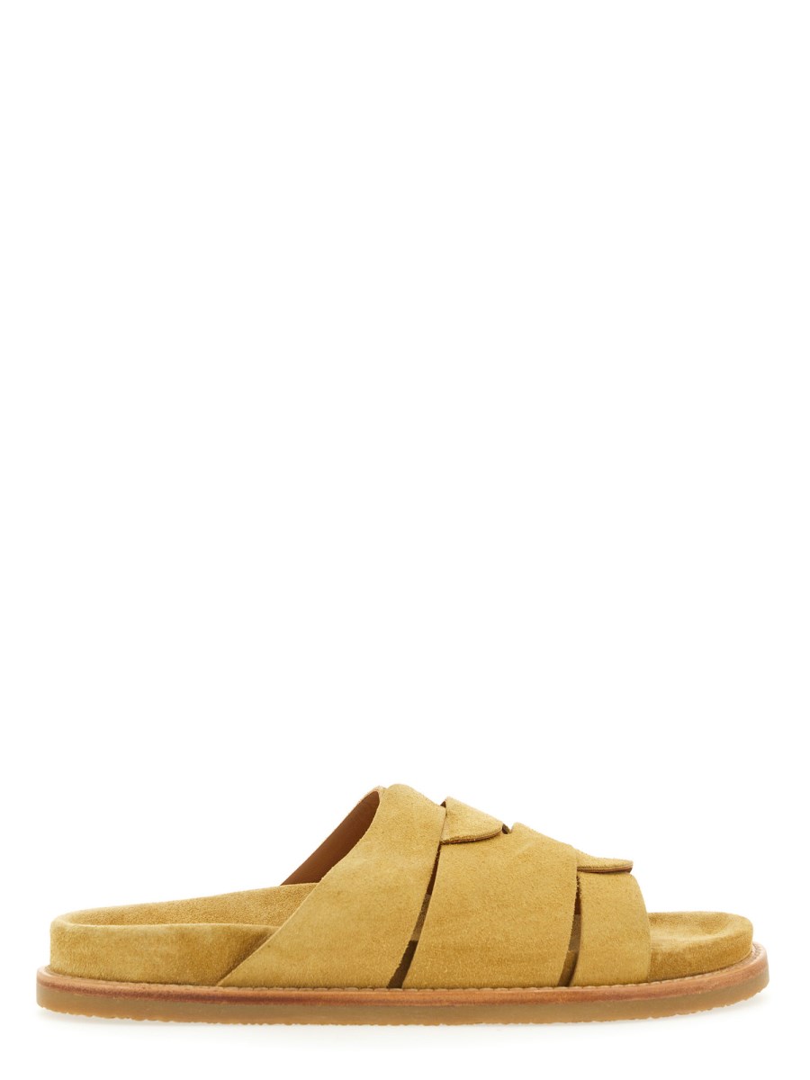 BUTTERO SANDALO SLIPPING IN SUEDE