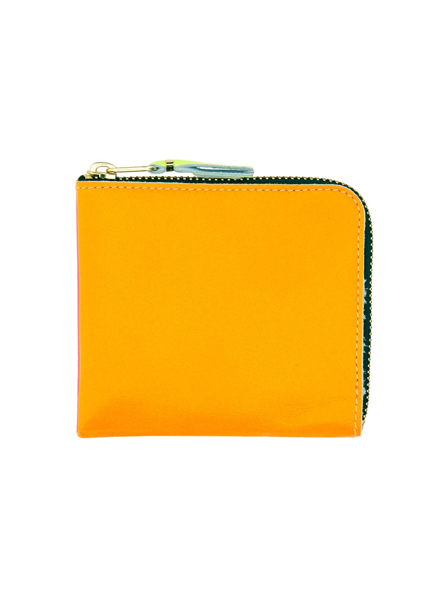 COMME DES GARCONS WALLET - SUPER FLUO LEATHER WALLET - Eleonora Bonucci