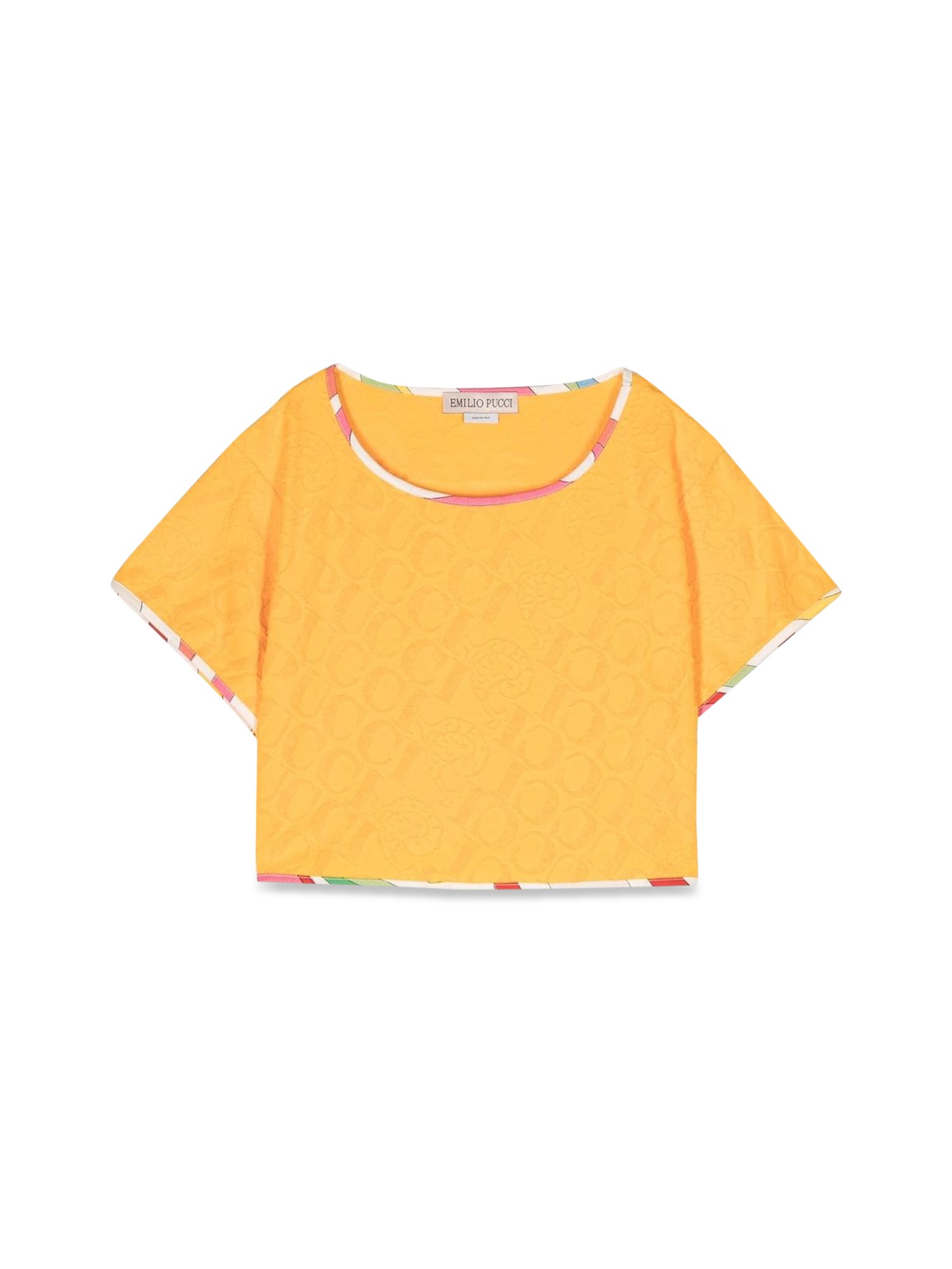 Emilio pucci cropped t-shirt - emilio pucci - Modalova
