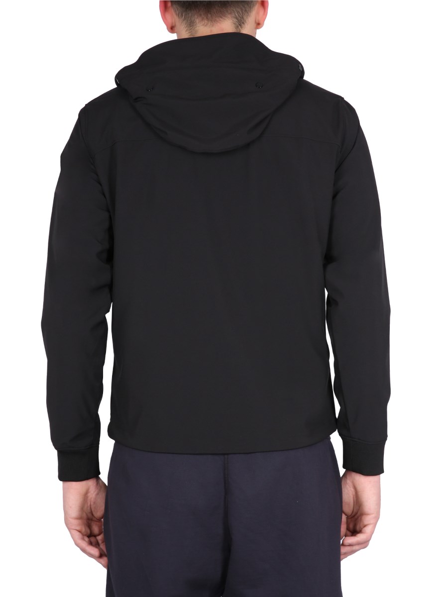 Cp company soft shell on sale black