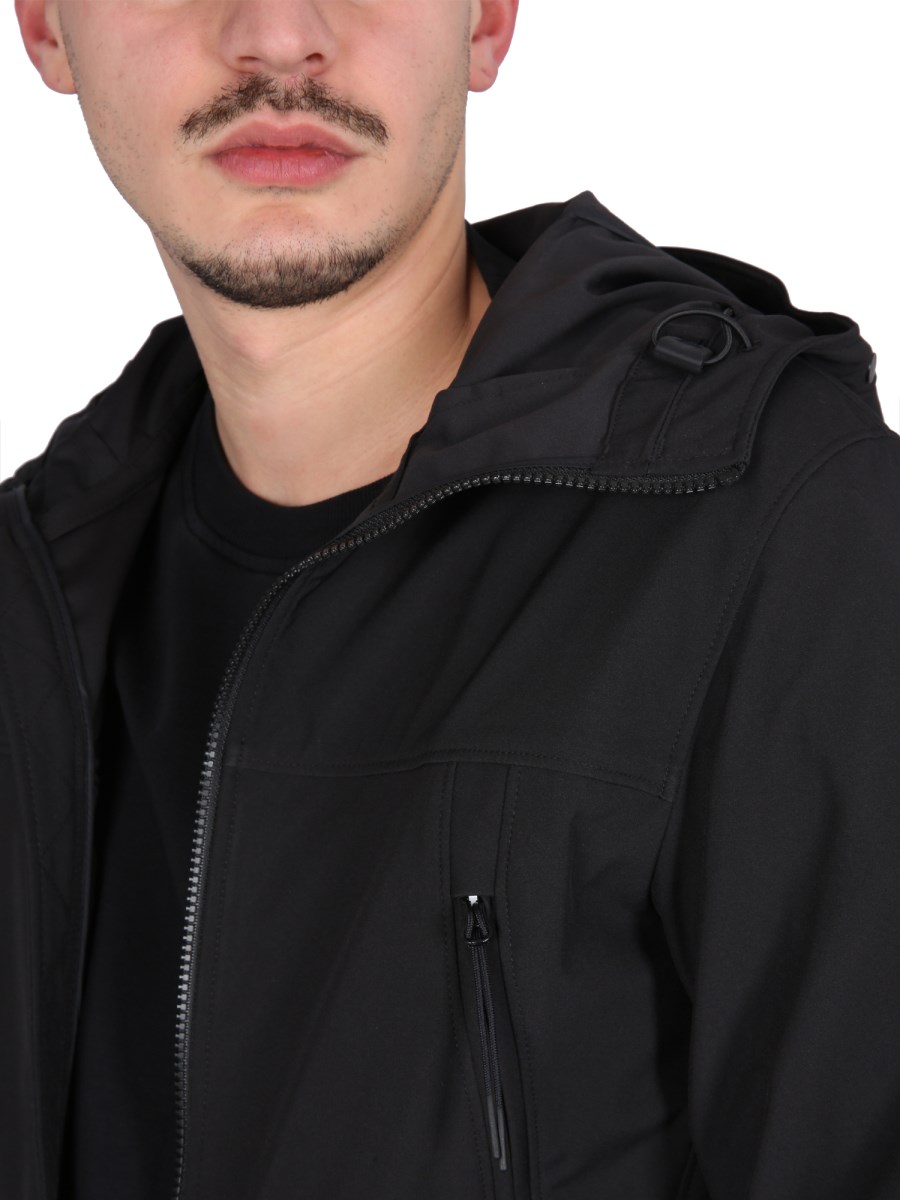 Cp company lens softshell on sale jacket