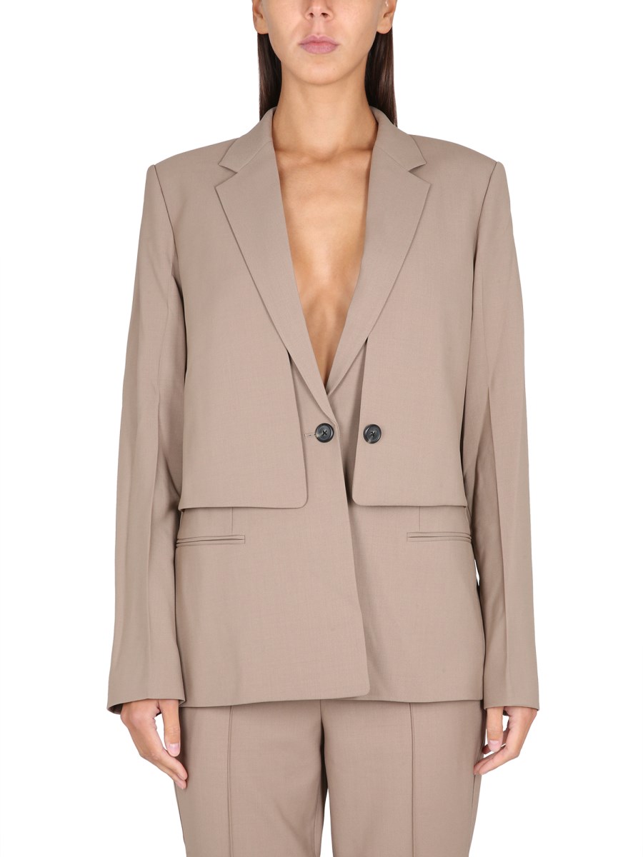 Helmut lang hot sale cropped blazer