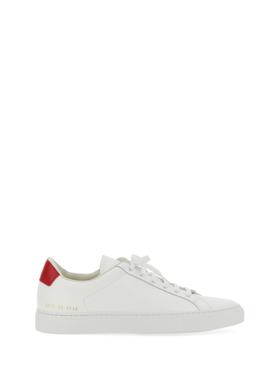 Common projects achilles store retro leather sneakers