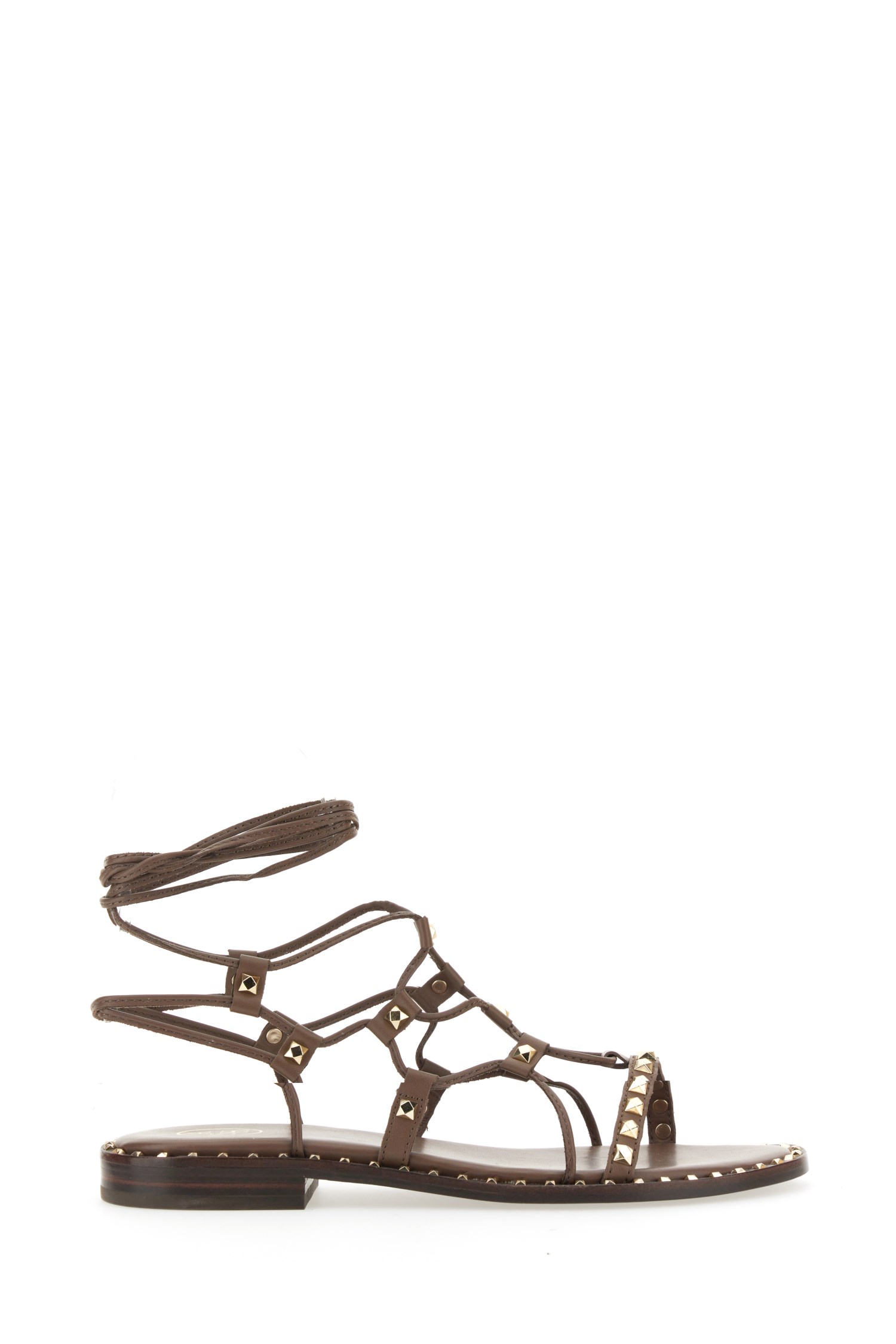Ash Studded Sandal In Brown