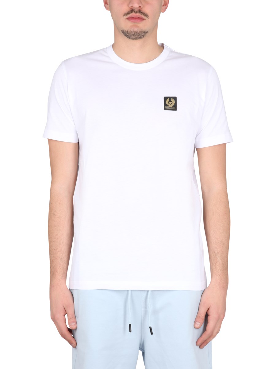 belstaff white t shirt