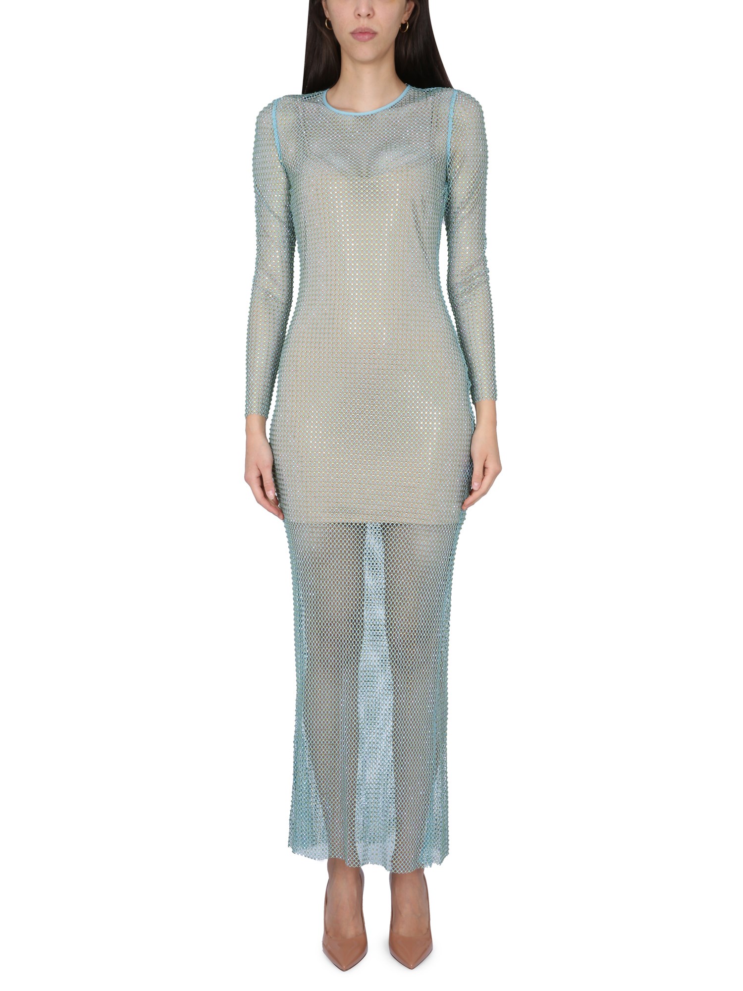 self-portrait long dress