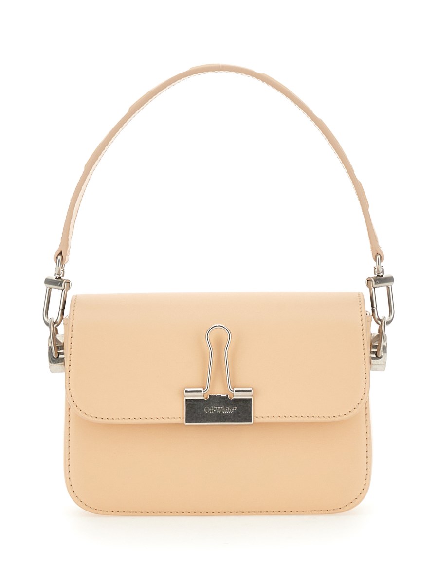 OFF-WHITE BORSA SMALL BINDER IN PELLE