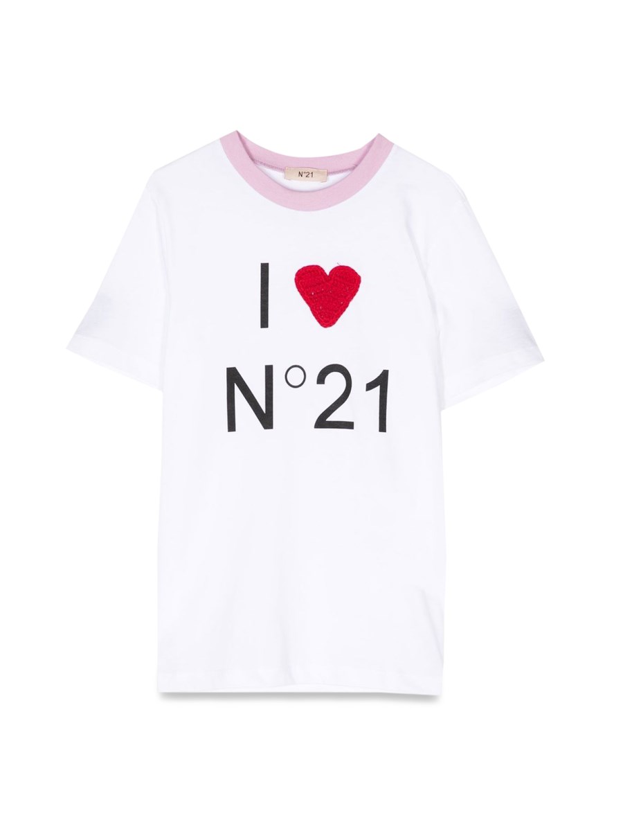 T-SHIRT MC I LOVE N21