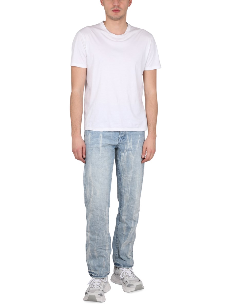 PURPLE BRAND - COTTON DENIM JEANS - Eleonora Bonucci