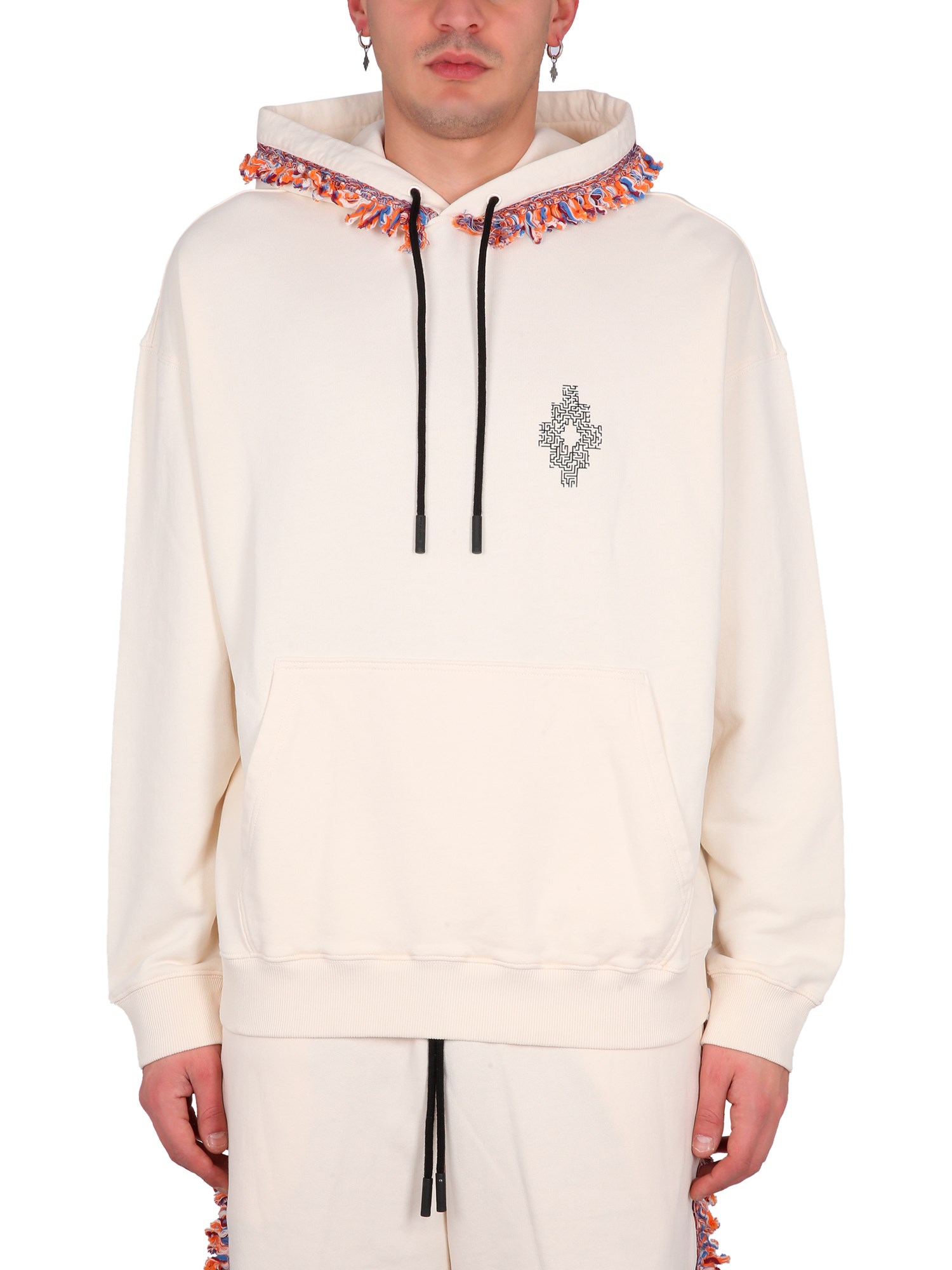 Marcelo Burlon County Of Milan Sweatshirt In Powder