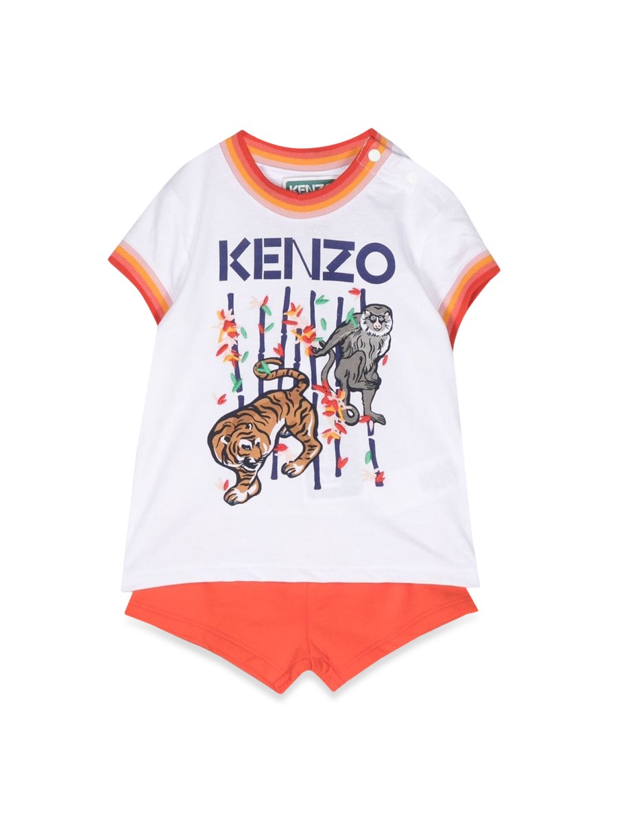 Kenzo t shirt and shorts new arrivals