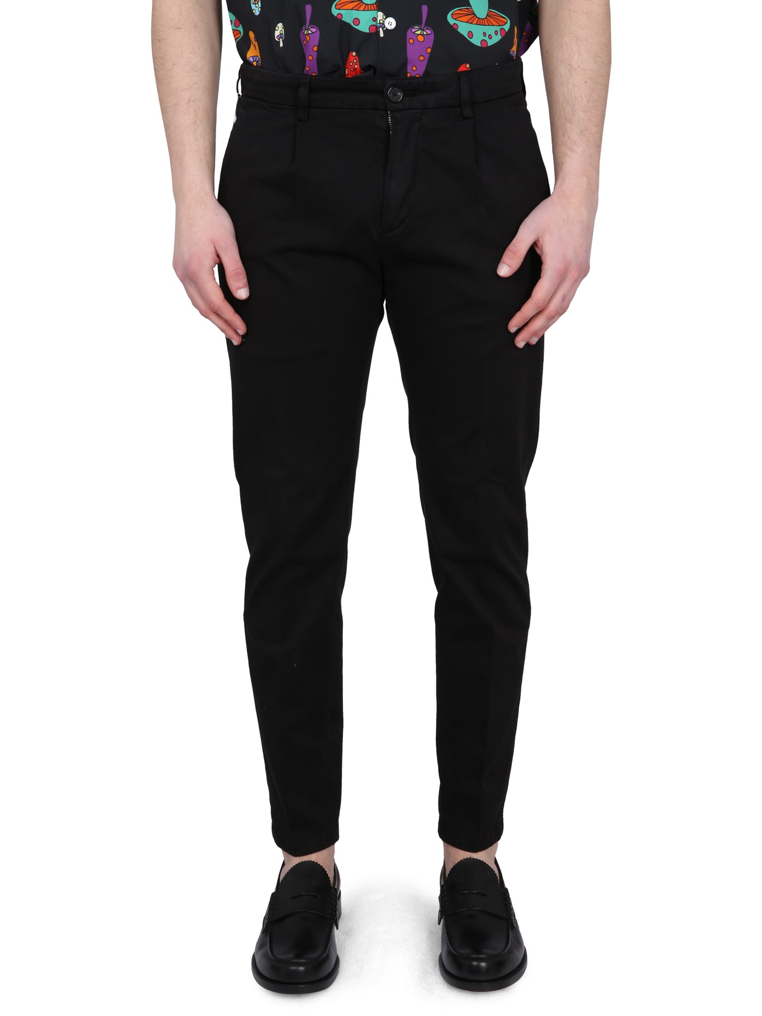 Shop Department Five Chino Pants In Black