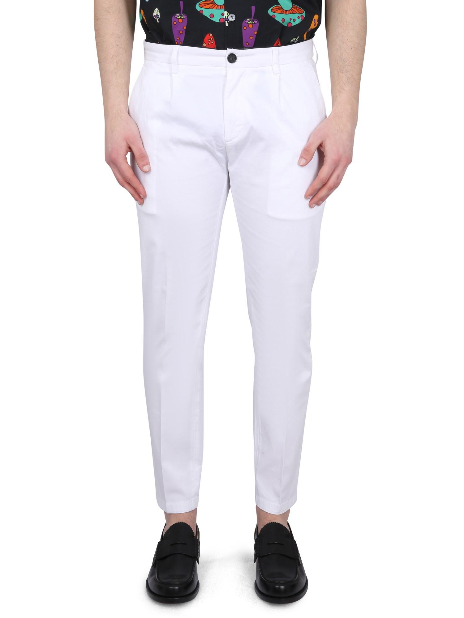 Department Five Chino Trousers In White