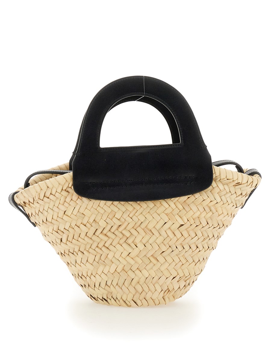 Hereu | Calella Raffia Tote in Black