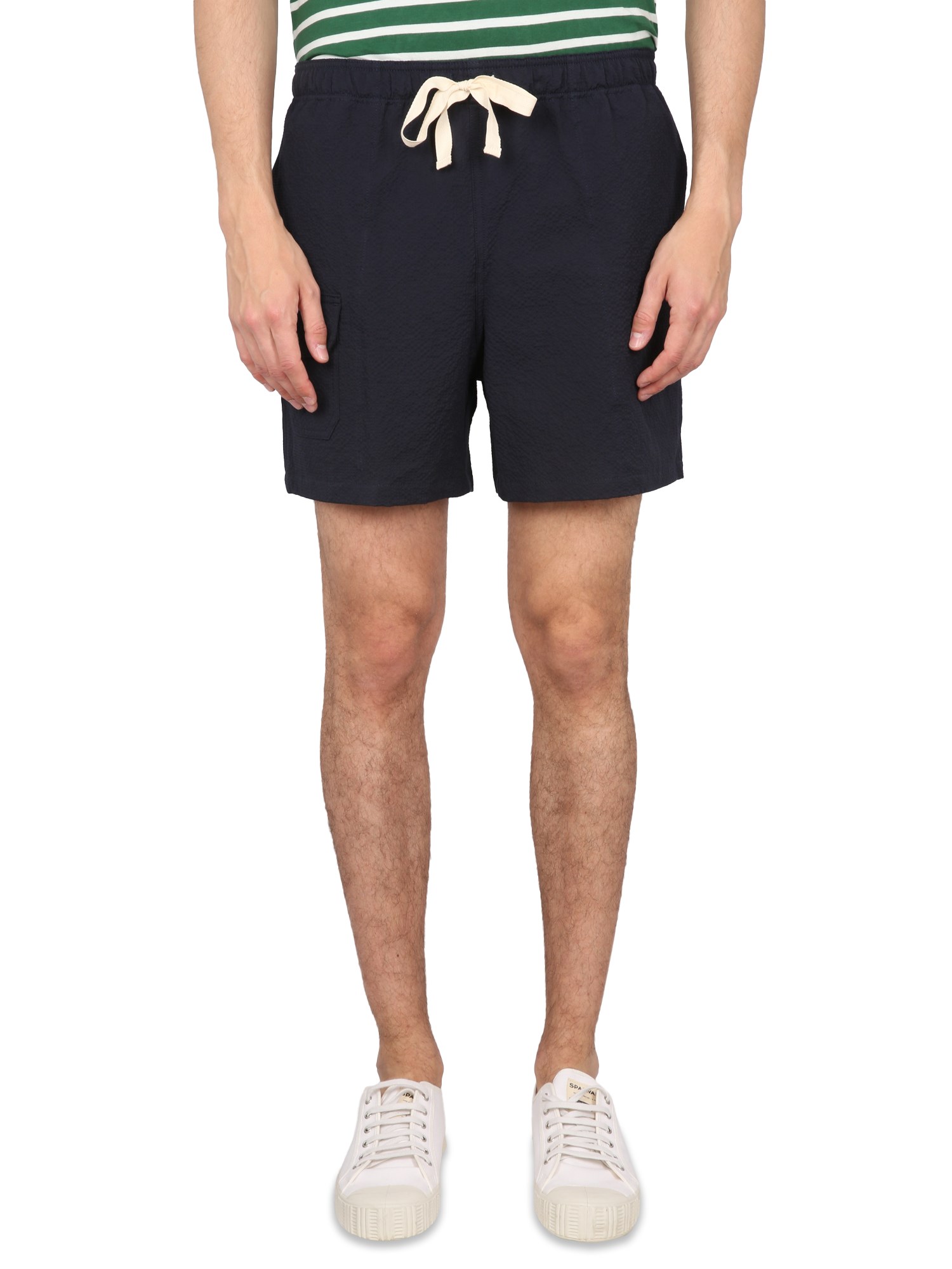 Howlin' Howlin Holdon Bermuda Shorts In Blue