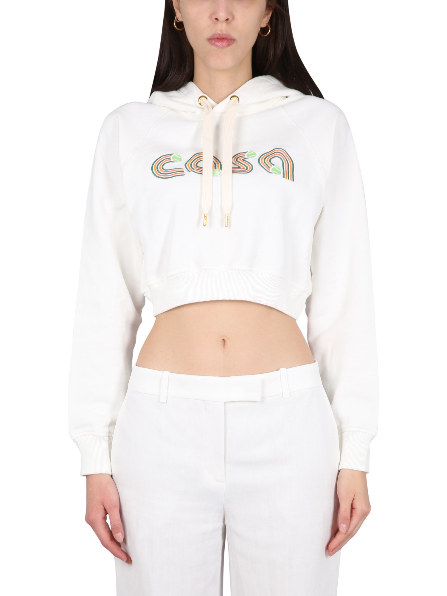 CASABLANCA JEU DE TENNIS SWEATSHIRT