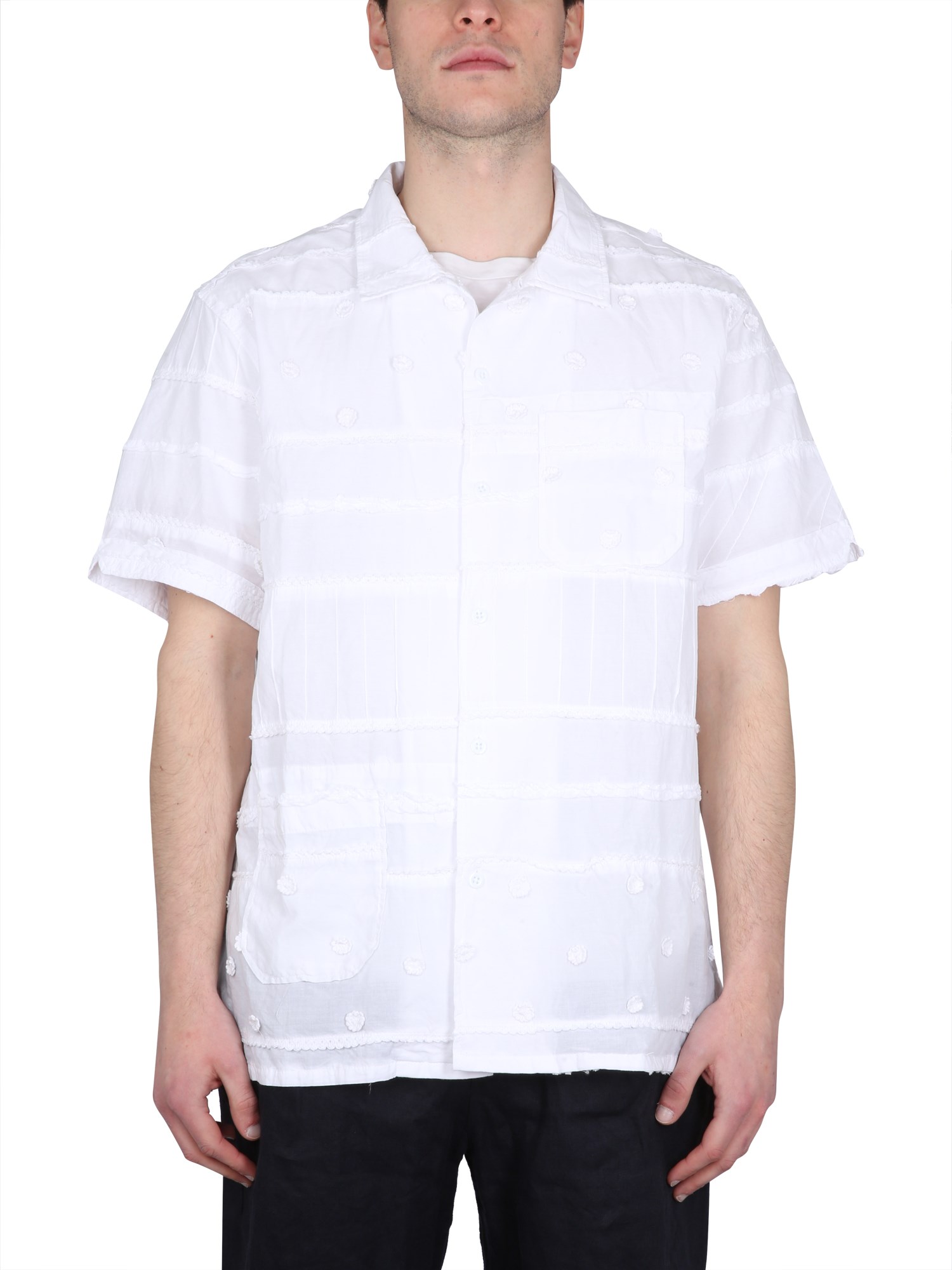 Tシャツ・カットソー Engineered Garments SHIRT WITH EMBROIDERY (23S1A004_SW004) SS23 — Engineered Garments