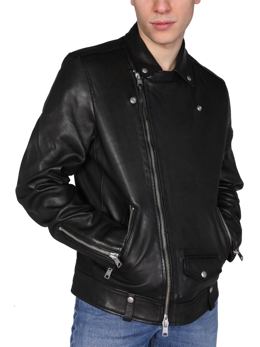 ALLSAINTS MILO LEATHER BIKER JACKET Eleonora Bonucci