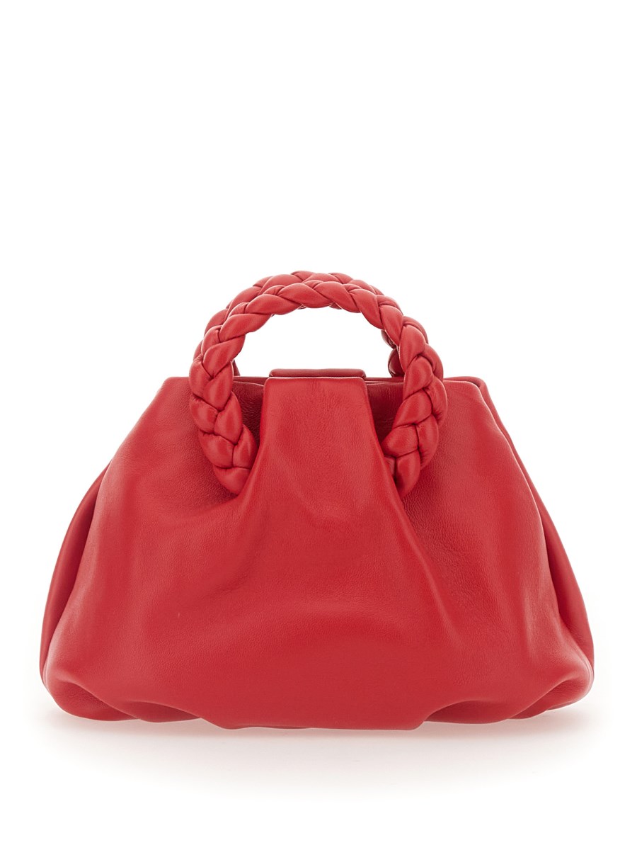 HEREU - MOON SHOULDER BAG WITH BRAIDED FRONT DETAIL - Eleonora Bonucci